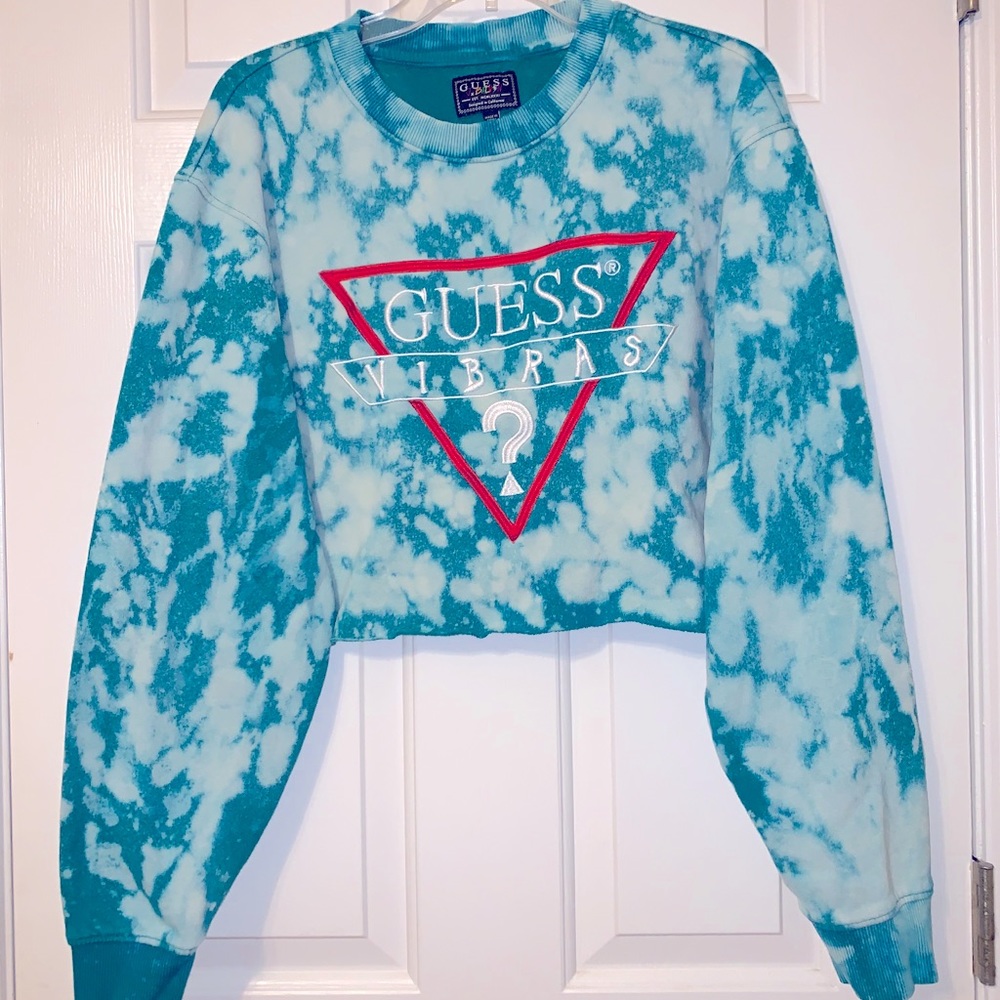 Reworked GUESS x J. Balvin crewneck sweatshirt